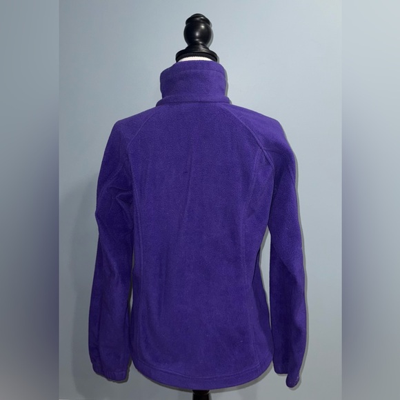 ~Columbia Purple Fleece Jacket - Picture 3 of 5